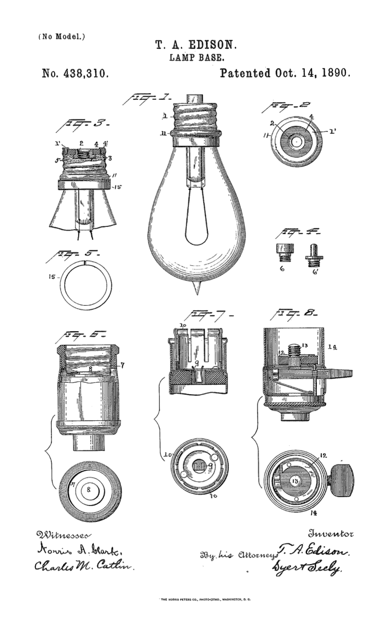 Old US patent drawing
